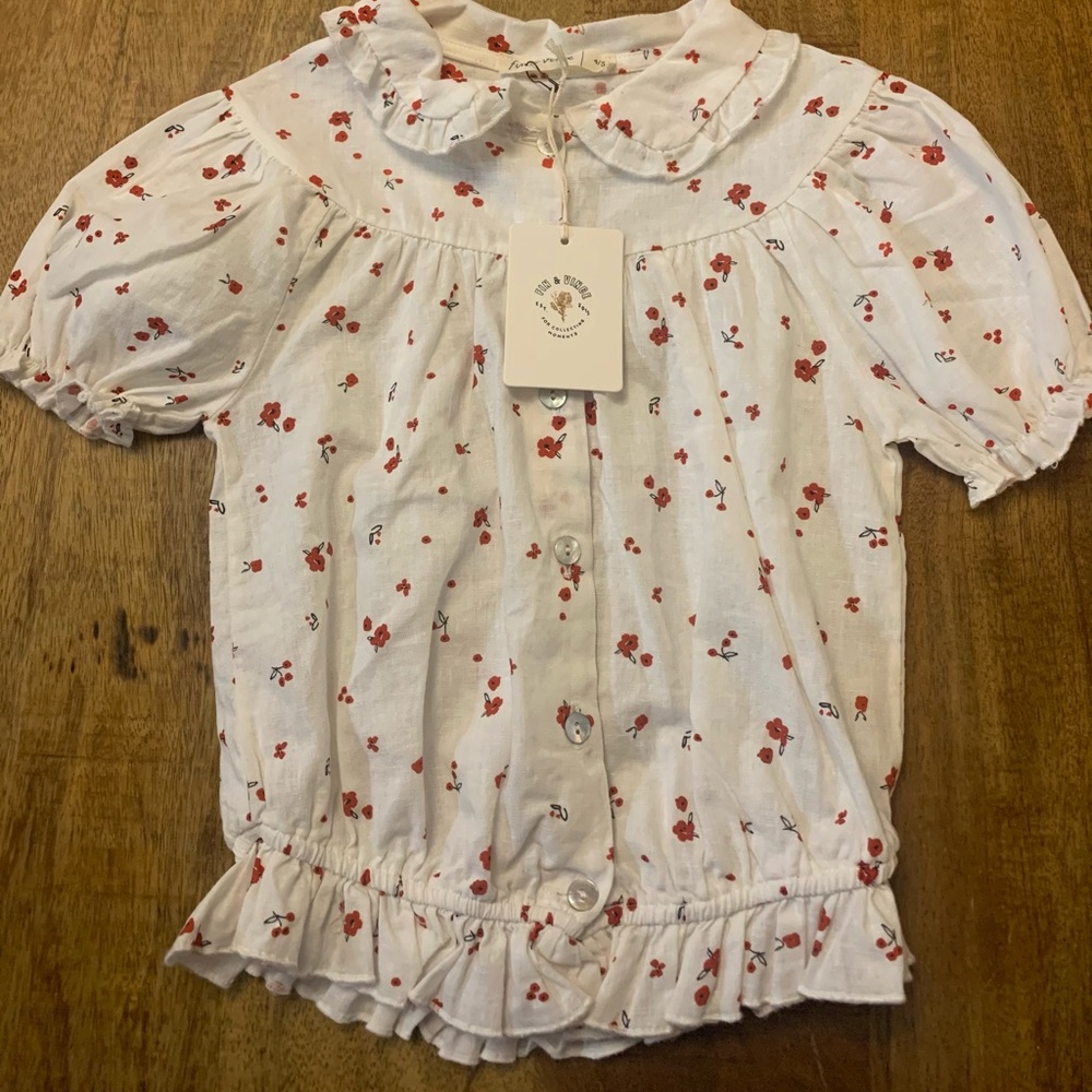 Fin and Vince Eleanor Blouse